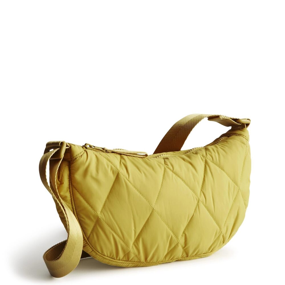 7880 Featherweight Springbrook Sling Crossbody, Golden Olive, One Size
